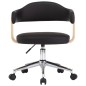 vidaXL Sillas de comedor giratorias 4 unidades cuero sintético negro vidaXL Sillas de comedor giratorias 4 unidades cuero sintético negro
