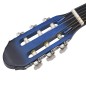 vidaXL Guitarra clásica para principiantes con funda azul 4/4 39" vidaXL Guitarra clásica para principiantes con funda azul 4/4 39"