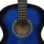 vidaXL Guitarra clásica para principiantes con funda azul 4/4 39" vidaXL Guitarra clásica para principiantes con funda azul 4/4 39"