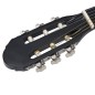 vidaXL Guitarra clásica para principiantes con funda negro 4/4 39" vidaXL Guitarra clásica para principiantes con funda negro 4/4 39"