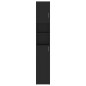 vidaXL Mueble para lavadora madera de ingeniería negro vidaXL Mueble para lavadora madera de ingeniería negro