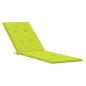 vidaXL Cojín para tumbona verde claro (75+105)x50x3 cm vidaXL Cojín para tumbona verde claro (75+105)x50x3 cm
