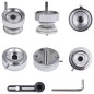 vidaXL Máquina de hacer insignias con 500 piezas de chapas 25 mm vidaXL Máquina de hacer insignias con 500 piezas de chapas 25 mm