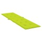 vidaXL Cojín para tumbona verde claro (75+105)x50x3 cm vidaXL Cojín para tumbona verde claro (75+105)x50x3 cm