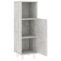 vidaXL Conjunto de muebles de baño 3 piezas aglomerado gris hormigón vidaXL Conjunto de muebles de baño 3 piezas aglomerado gris hormigón