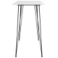 vidaXL Mesa alta y taburetes de bar 5 piezas blanco vidaXL Mesa alta y taburetes de bar 5 piezas blanco