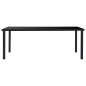 vidaXL Juego de comedor 9 piezas cuero sintético color capuchino vidaXL Juego de comedor 9 piezas cuero sintético color capuchino
