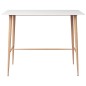 vidaXL Mesa alta y taburetes de bar 5 piezas blanco vidaXL Mesa alta y taburetes de bar 5 piezas blanco