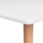 vidaXL Mesa alta y taburetes de bar 5 piezas blanco vidaXL Mesa alta y taburetes de bar 5 piezas blanco
