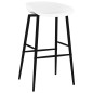 vidaXL Mesa alta y taburetes de bar 5 piezas blanco vidaXL Mesa alta y taburetes de bar 5 piezas blanco