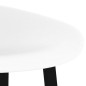 vidaXL Mesa alta y taburetes de bar 7 piezas blanco vidaXL Mesa alta y taburetes de bar 7 piezas blanco