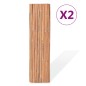 vidaXL Vallas de bambú 2 unidades 100x400 cm vidaXL Vallas de bambú 2 unidades 100x400 cm