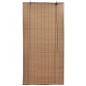vidaXL Estor enrollable de bambú 2 unidades marrón 120x220 cm vidaXL Estor enrollable de bambú 2 unidades marrón 120x220 cm
