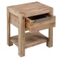 vidaXL Mesitas de noche con cajones madera acacia maciza 40x30x48 cm vidaXL Mesitas de noche con cajones madera acacia maciza 40x30x48 cm