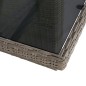 vidaXL Juego de comedor de exterior 7 piezas ratán sintético marrón vidaXL Juego de comedor de exterior 7 piezas ratán sintético marrón