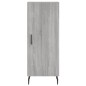vidaXL Aparador alto madera contrachapada gris Sonoma 34,5x34x180 cm vidaXL Aparador alto madera contrachapada gris Sonoma 34,5x34x180 cm