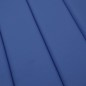 vidaXL Cojín de tumbona de tela Oxford azul 200x70x3 cm vidaXL Cojín de tumbona de tela Oxford azul 200x70x3 cm