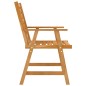 vidaXL Juego de comedor para jardín 7 piezas madera maciza de acacia vidaXL Juego de comedor para jardín 7 piezas madera maciza de acacia