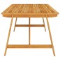 vidaXL Juego de comedor para jardín 7 piezas madera maciza de acacia vidaXL Juego de comedor para jardín 7 piezas madera maciza de acacia