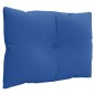 vidaXL Cojines para palets 3 unidades tela azul royal
