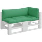 vidaXL Cojines para palets 3 unidades tela verde vidaXL Cojines para palets 3 unidades tela verde