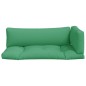 vidaXL Cojines para palets 3 unidades tela verde vidaXL Cojines para palets 3 unidades tela verde