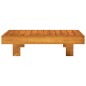 vidaXL Muebles de jardín 9 pzas con cojines madera acacia gris oscuro