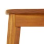 vidaXL Juego de comedor de jardín 7 piezas madera maciza de acacia vidaXL Juego de comedor de jardín 7 piezas madera maciza de acacia