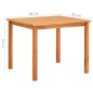 vidaXL Set comedor de jardín 5 pzas y cojines madera maciza de acacia vidaXL Set comedor de jardín 5 pzas y cojines madera maciza de acacia