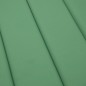 vidaXL Cojín de tumbona de tela Oxford verde 200x70x3 cm vidaXL Cojín de tumbona de tela Oxford verde 200x70x3 cm