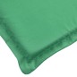 vidaXL Cojín de tumbona de tela Oxford verde 200x70x3 cm vidaXL Cojín de tumbona de tela Oxford verde 200x70x3 cm