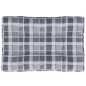 vidaXL Cojín para sofá de palets de tela a cuadros gris 120x80x12 cm vidaXL Cojín para sofá de palets de tela a cuadros gris 120x80x12 cm