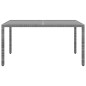 vidaXL Juego de comedor de jardín 7 piezas ratán sintético gris vidaXL Juego de comedor de jardín 7 piezas ratán sintético gris