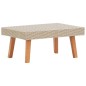 vidaXL Set de muebles de jardín 2 pzas y cojines ratán sintético beige vidaXL Set de muebles de jardín 2 pzas y cojines ratán sintético beige