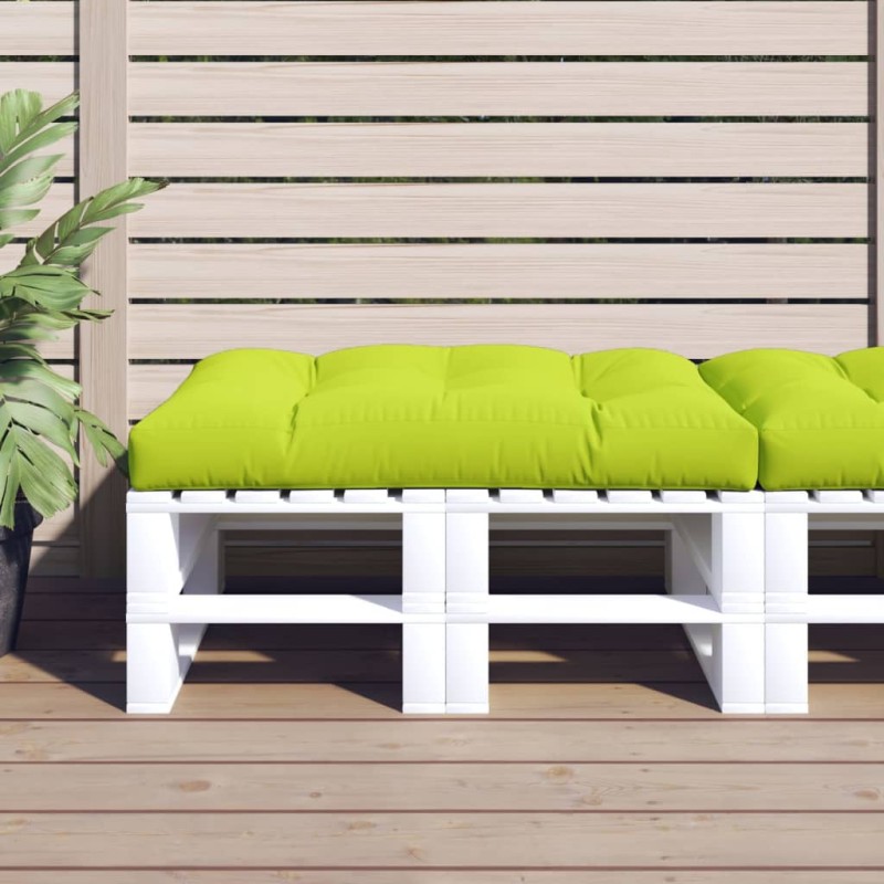 vidaXL Cojín para sofá de palets de tela verde claro 120x80x12 cm vidaXL Cojín para sofá de palets de tela verde claro 120x80x12 cm