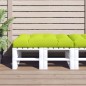 vidaXL Cojín para sofá de palets de tela verde claro 120x80x12 cm vidaXL Cojín para sofá de palets de tela verde claro 120x80x12 cm
