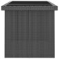 vidaXL Set comedor de jardín 7 piezas y cojines ratán sintético negro vidaXL Set comedor de jardín 7 piezas y cojines ratán sintético negro