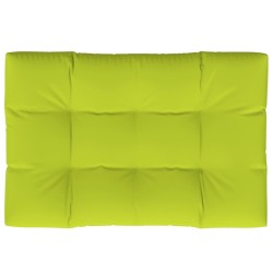 vidaXL Cojín para sofá de palets de tela verde claro 120x80x12 cm