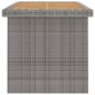vidaXL Set de comedor de jardín 7 pzas y cojines ratán sintético gris vidaXL Set de comedor de jardín 7 pzas y cojines ratán sintético gris