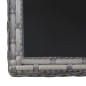 vidaXL Set comedor jardín 3 pzas ratán sintético gris antracita y gris