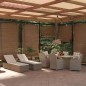 vidaXL Juego de comedor para jardín 9 piezas ratán sintético marrón vidaXL Juego de comedor para jardín 9 piezas ratán sintético marrón