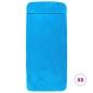 vidaXL Toallas de playa 6 uds tela turquesa 400 g/m² 60x135 cm vidaXL Toallas de playa 6 uds tela turquesa 400 g/m² 60x135 cm