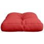 vidaXL Cojín para sofá de palets de tela rojo 60x40x12 cm vidaXL Cojín para sofá de palets de tela rojo 60x40x12 cm
