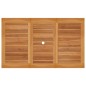 vidaXL Conjunto de comedor de jardín 7 piezas madera maciza de teca vidaXL Conjunto de comedor de jardín 7 piezas madera maciza de teca