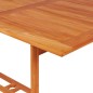 vidaXL Set de comedor para jardín 7 piezas teca maciza y cojines gris vidaXL Set de comedor para jardín 7 piezas teca maciza y cojines gris