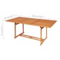 vidaXL Set de comedor para jardín 7 piezas teca maciza y cojines gris vidaXL Set de comedor para jardín 7 piezas teca maciza y cojines gris