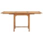 vidaXL Conjunto de comedor de jardín 5 piezas madera maciza de teca vidaXL Conjunto de comedor de jardín 5 piezas madera maciza de teca