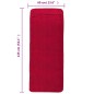 vidaXL Toallas de playa 4 uds tela burdeos 400 g/m² 60x135 cm vidaXL Toallas de playa 4 uds tela burdeos 400 g/m² 60x135 cm