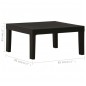 vidaXL Set de muebles de jardín 6 piezas con cojines plástico gris vidaXL Set de muebles de jardín 6 piezas con cojines plástico gris