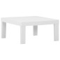 vidaXL Set de muebles de jardín 4 piezas con cojines plástico blanco vidaXL Set de muebles de jardín 4 piezas con cojines plástico blanco
